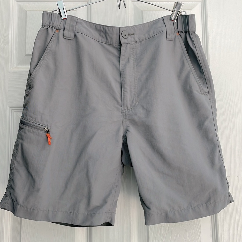Orvis gunmetal nylon quick dry cargo mens gorpcore outdoors hiking shorts Medium